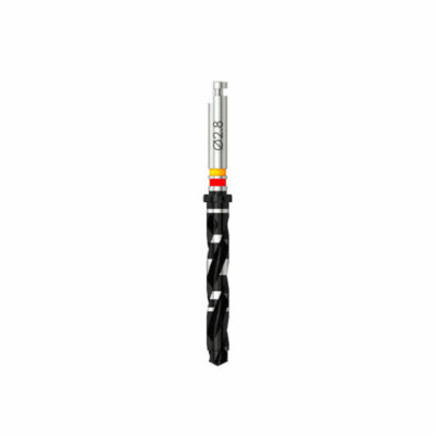 Microcone - Fraise pour corticale - court - D 2.5/2.8 (orange/rouge) - L 20