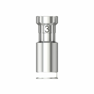 Microcone -Butée de profondeur pour Foret pilote - D 2.0 (blanc ) - L 9