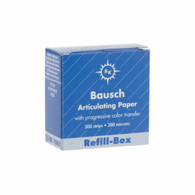 Papier à articuler Bausch bleu BK1001 200 µ - Recharge de 300 feuillets