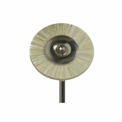 Brossette en Poil de chèvre PM double épaisseur  - Ronde - ø 19 mm - 12 Pièces