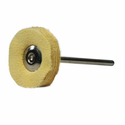 Polissoir en peau de chamois - Ronde - ø 22 mm - 12 Pièces