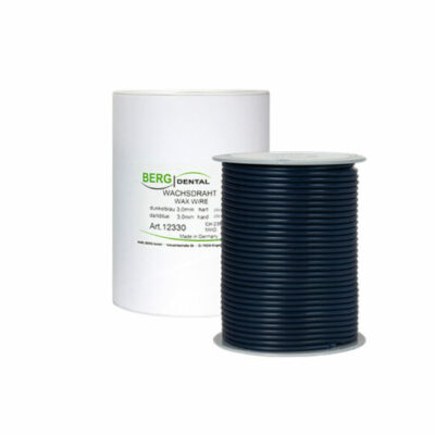 Fil de cire en bobine bleu dur ø 2,50 mm - 250 g