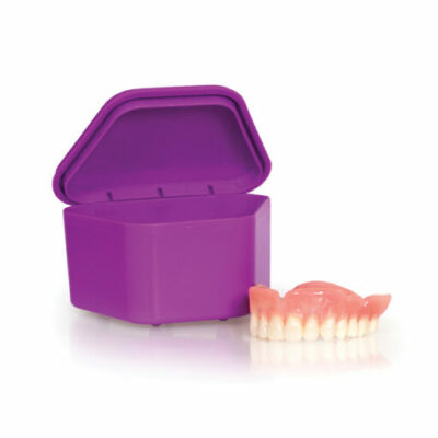 Boites de stockage pour prothèse - New Age Violet - 12 pièces