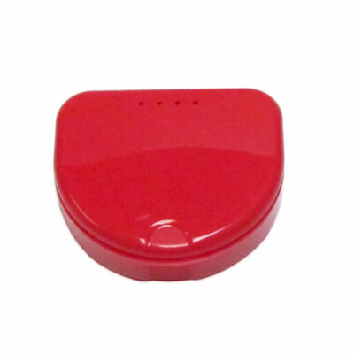 Boites Ortho laquées - Rouge - 12 pièces
