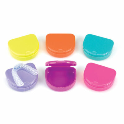 Boites Ortho laquées - Mix Marbré - 120 pièces