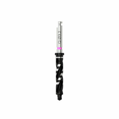 Quattrocone - Foret standard D 2.0/3.2 (rose) pour implant D 3.5 - court