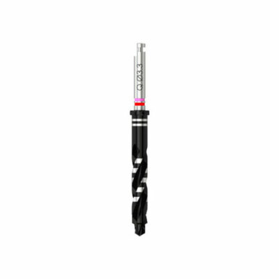 Quattrocone - Fraise pour corticale D 2.3/3.2/3.3 (rose/rouge) pour implant D 3.5 - long