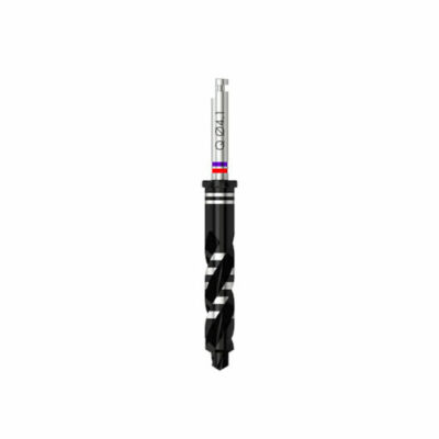 Quattrocone - Fraise pour corticale D 2.5/4.0/4.1 (violet/rouge) pour implant D 4.3 - long