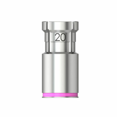 Quattrocone - Butée de profondeur pour Foret Standard / Foret cortical - D 3,2/3,3 (rose) - L 9