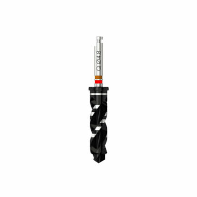 Quattrocone - Fraise pour corticale - court - D 3.6/4.7/4.8 (brun/rouge) - L 20