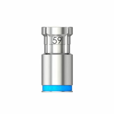 Quattrocone - Butée de profondeur pour Foret Standard / Foret cortical - D 3.5/3.6 (bleu clair) - L 9