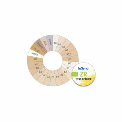 InSync ZR Opaque en poudre Titane A2 - 20 g