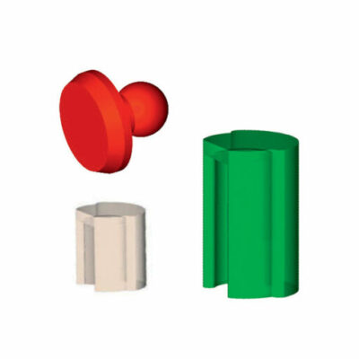 MICRO 2 Gaine plastique - Coffret sans boitier métal