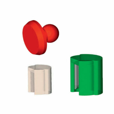 MICRO 2 Gaine métallo-plastique - Coffret sans boitier métal