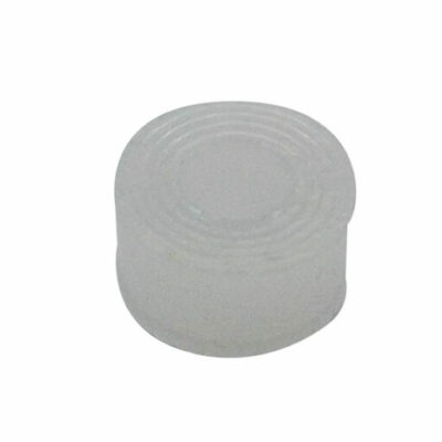 Microclip - Gaine plastique blanche - Sachet de 4