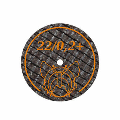 Disque à tronçonner métaux précieux/non précieux - ø 22 mm x 0,25 mm - 20 Pièces