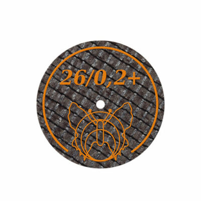 Disque à tronçonner métaux précieux/non précieux - ø 26 mm x 0,25 mm - 20 Pièces
