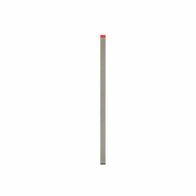Bande diam. large rouge - Uniface - 6 x 147 x 0,10 mm - Fin - 10 pièces