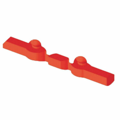 BH 1,8 - Barre calcinable droite prédécoupée - Boîte de 2
