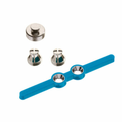 Ancrage M3 rigide - 2 matrices sur barre - Assortiment 5 pièces