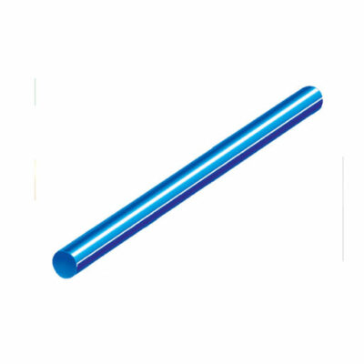 Bar-Connector - Barre ronde bleue en résine calcinable - boite de 6