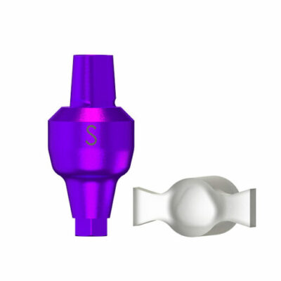S Série - Transfert d'empreinte porte-empreinte fermé - coiffe de positionnement incluse - D 4.5/5.0 (magenta)