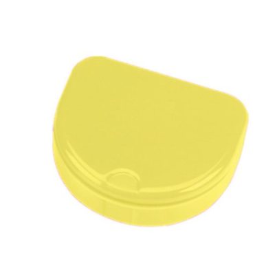 Boites Ortho laquées - Jaune - 120 pièces
