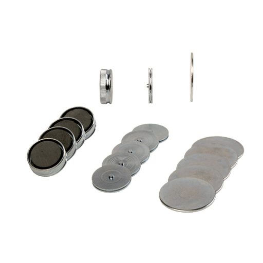 Cupules pour aimants - Boite de 50