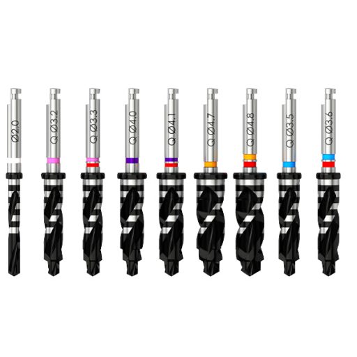 Quattrocone - Set de Forets ultra-courts