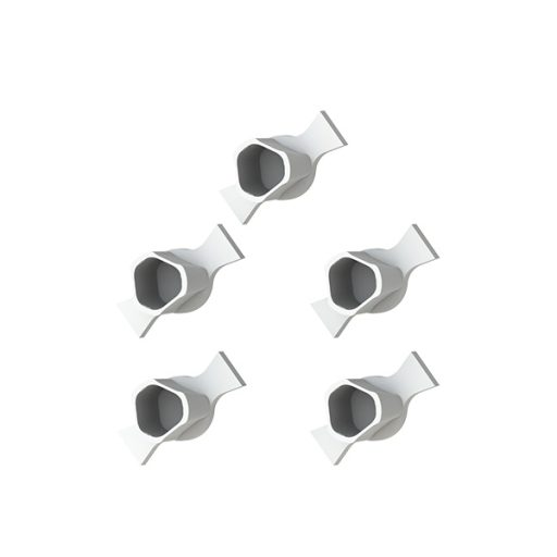 Coiffes de positionnement pour pilier d'empreinte pour porte-empreinte fermé - triangle