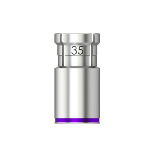 Quattrocone - Butée de profondeur pour Foret Standard / Foret cortical - D 4.0/4.1 (violet) - L 10