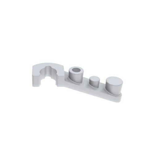 MedentiWINGS - angulé 20° - unilatéral droit - court - Ø 3.7 mm - 4 pièces