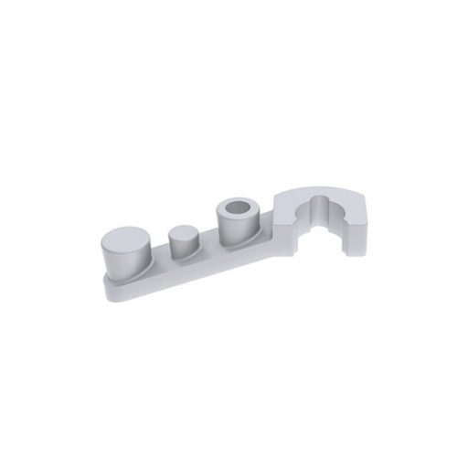 MedentiWINGS - angulé 20° - unilatéral gauche - court - Ø 3.7 mm - 4 pièces