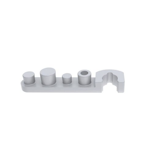 MedentiWINGS - droit - unilatéral - long - Ø 5.0 mm - 4 pièces