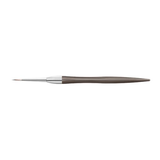 RSPCT Glaze Pinceau #3 Monté sur un manche en aluminium WAVE #CAFÉNOIR – 002 (4500-RSPCT-3-CAF)
