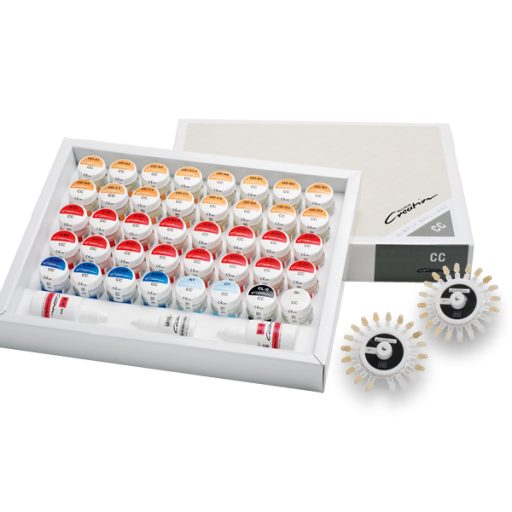 CC Kit 1 - Kit céramique (opaque dentines, dentines, incisals)