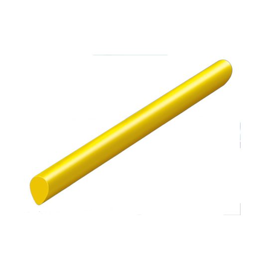 Bar-Connector - Barre en goutte d'eau jaune en résine calcinable - boite de 6